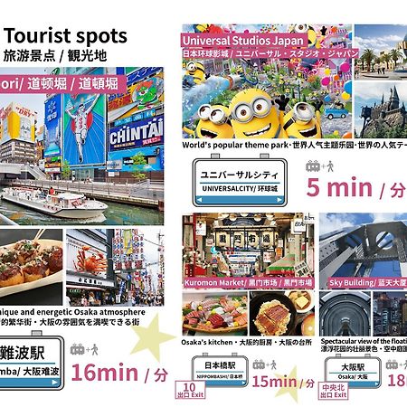 Bijou Suites Cyan Osaka Ngoại thất bức ảnh